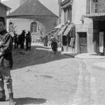 La rue Centrale prise depuis son croisement avec la rue du Signal vers 1910