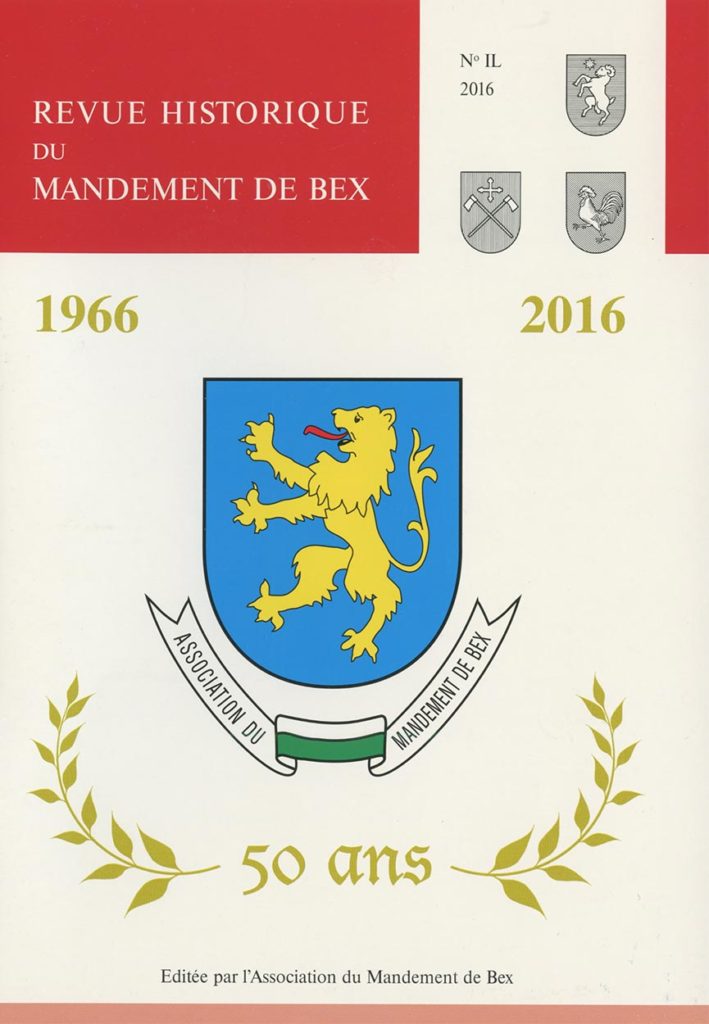 Revue du mandement de Bex_2016