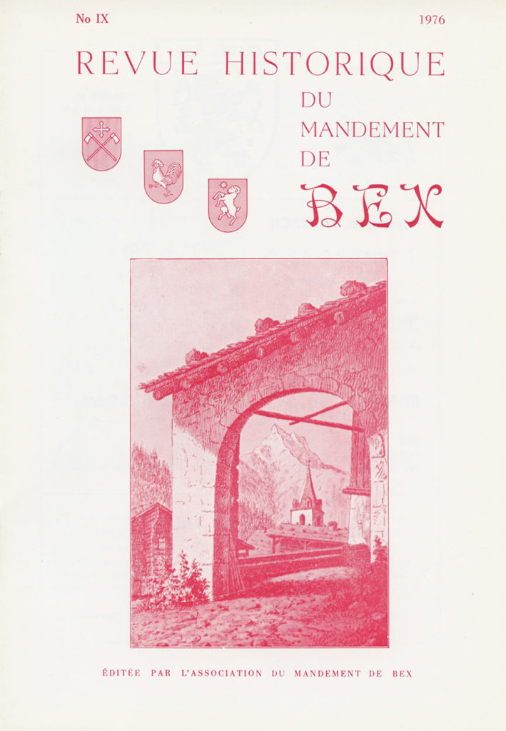 Revue du mandement de Bex_1976