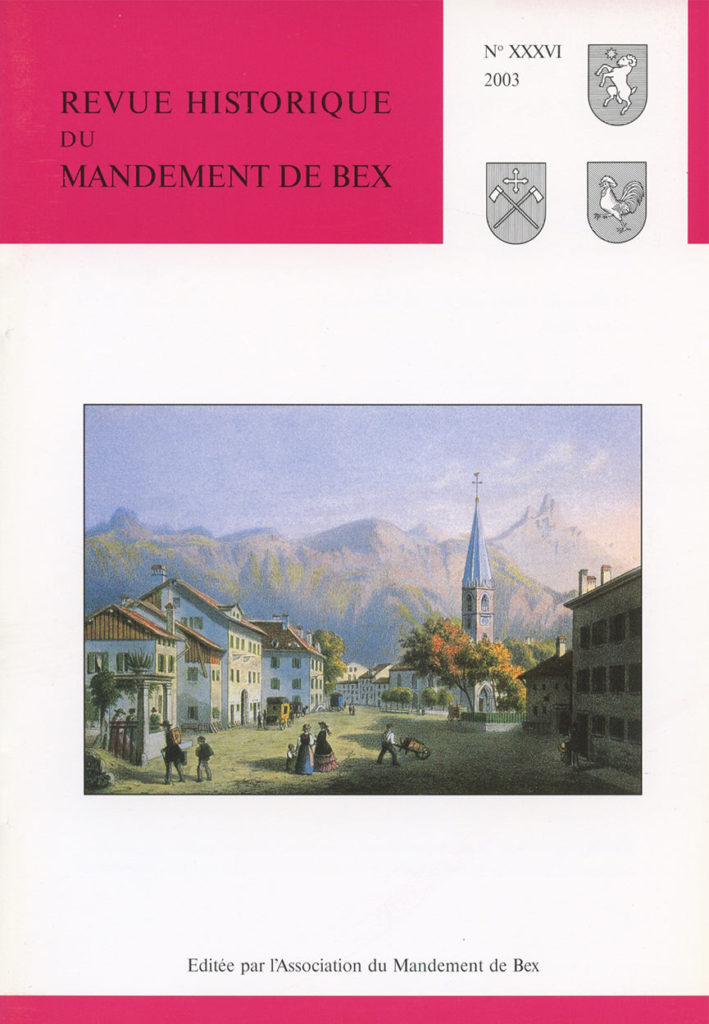 Revue du mandement de Bex_2003