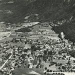 Vue aérienne de Lavey