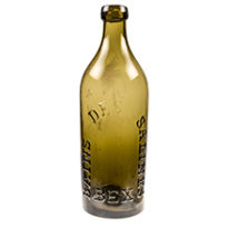 Bouteille d'eau de l'Hôtel des Salines de Bex. Vignette