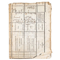 Cahier de journal de Pierre Veillon pour la période du 21 juin 1840 au 1er février 1841. Journal n°46
