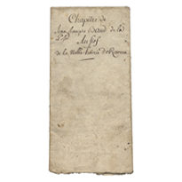 Chapitre de Jean François Baud de la Posse Au fief de la noble hoirie de Roverea