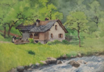 "La Barmaz", dans les gorges de l'Avançon