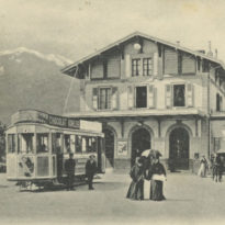 Bex les Bains. La Gare