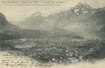 Bex-les-Bains - Dents du Midi - Plaine du Rhône