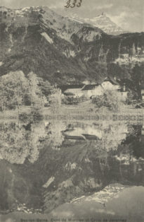 Bex-les-Bains. Dent de Morcles et Croix de Javernaz