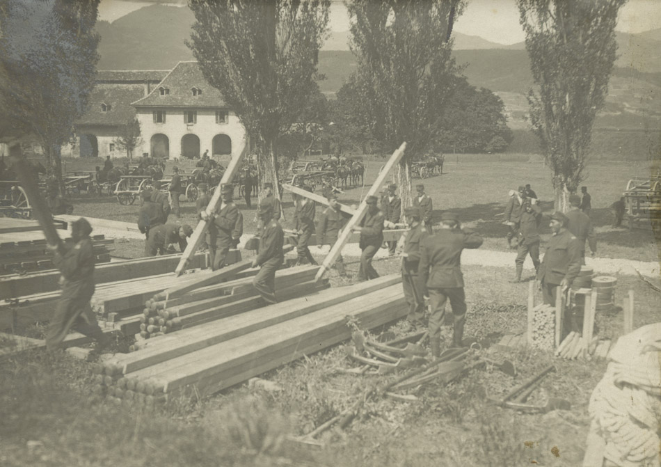 Cours des pontonniers N°1, 1910