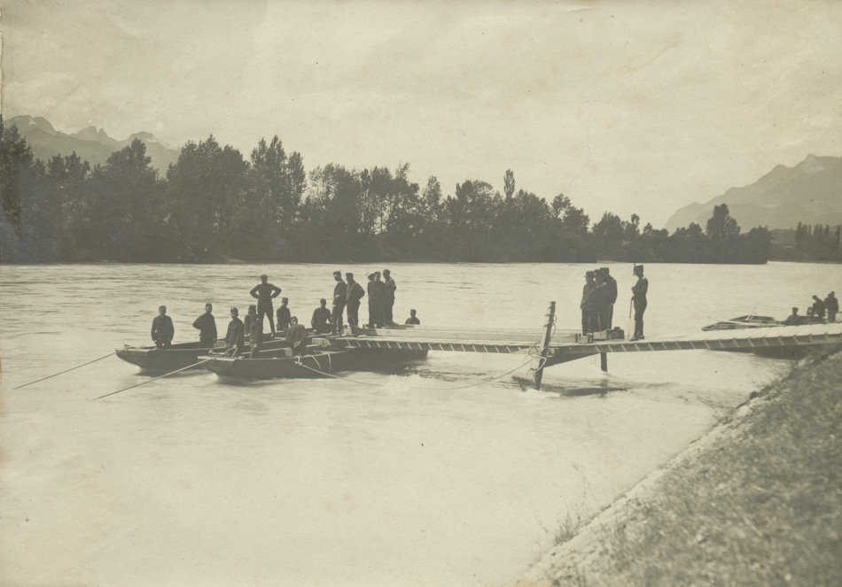 Cours des pontonniers N°1, 1910