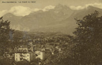 Bex-les-Bains. La Dent du Midi