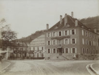 Hôtel et Pension de l'Union à Bex. Façade principale
