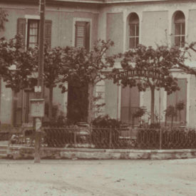 Hôtel et Pension de l'Union à Bex. Écurie et remise