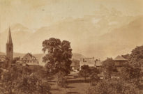 Vue sur Bex et la Dent-du-Midi