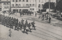 Bataillon des pontonniers n°1. Bex, août 1925