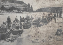 Bataillon des pontonniers n°1. Bex, août 1925