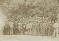 Groupe d'internés belges à Gryon