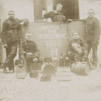 Garde du recrutement 1900