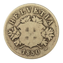 Pièce de vingt centimes, 1850
