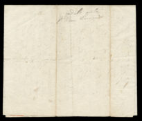 Cédule contre Jean Pierre Bernard. 23 novembre 1819. Couverture