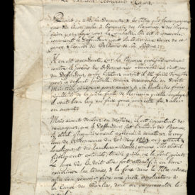 Reppliques pour le sieur Conseiller Valet contre le Tanneur Abraham Rapaz. Produite en Justice le 8 janvier 1778. Page 1